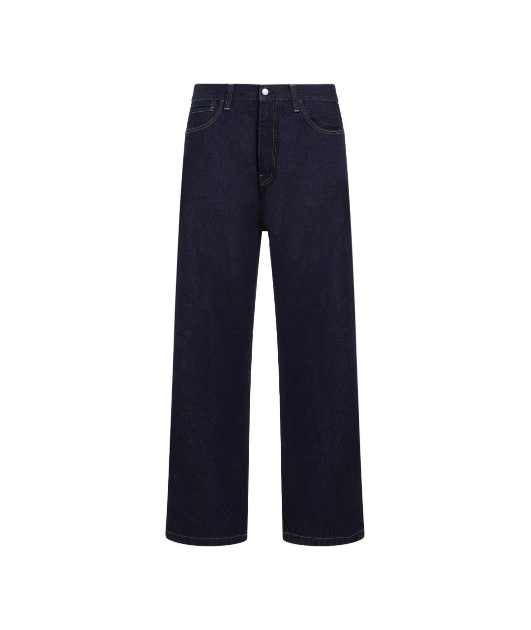 CARHARTT WIP Синие хлопковые повседневные брюки, фото 1