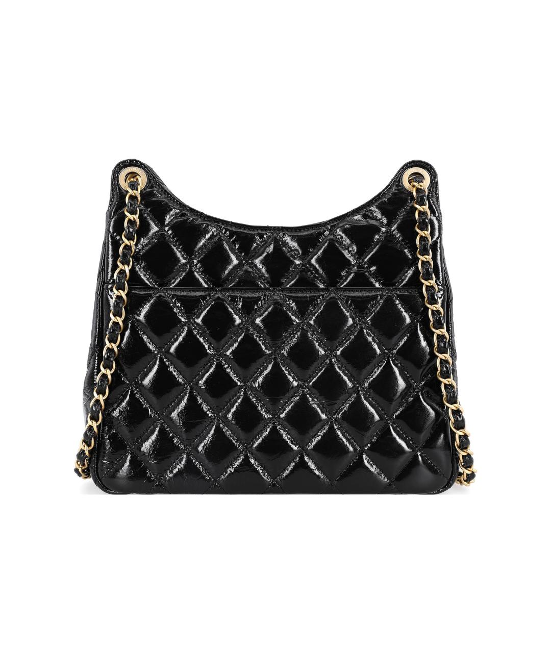 CHANEL Черная сумка через плечо, фото 3