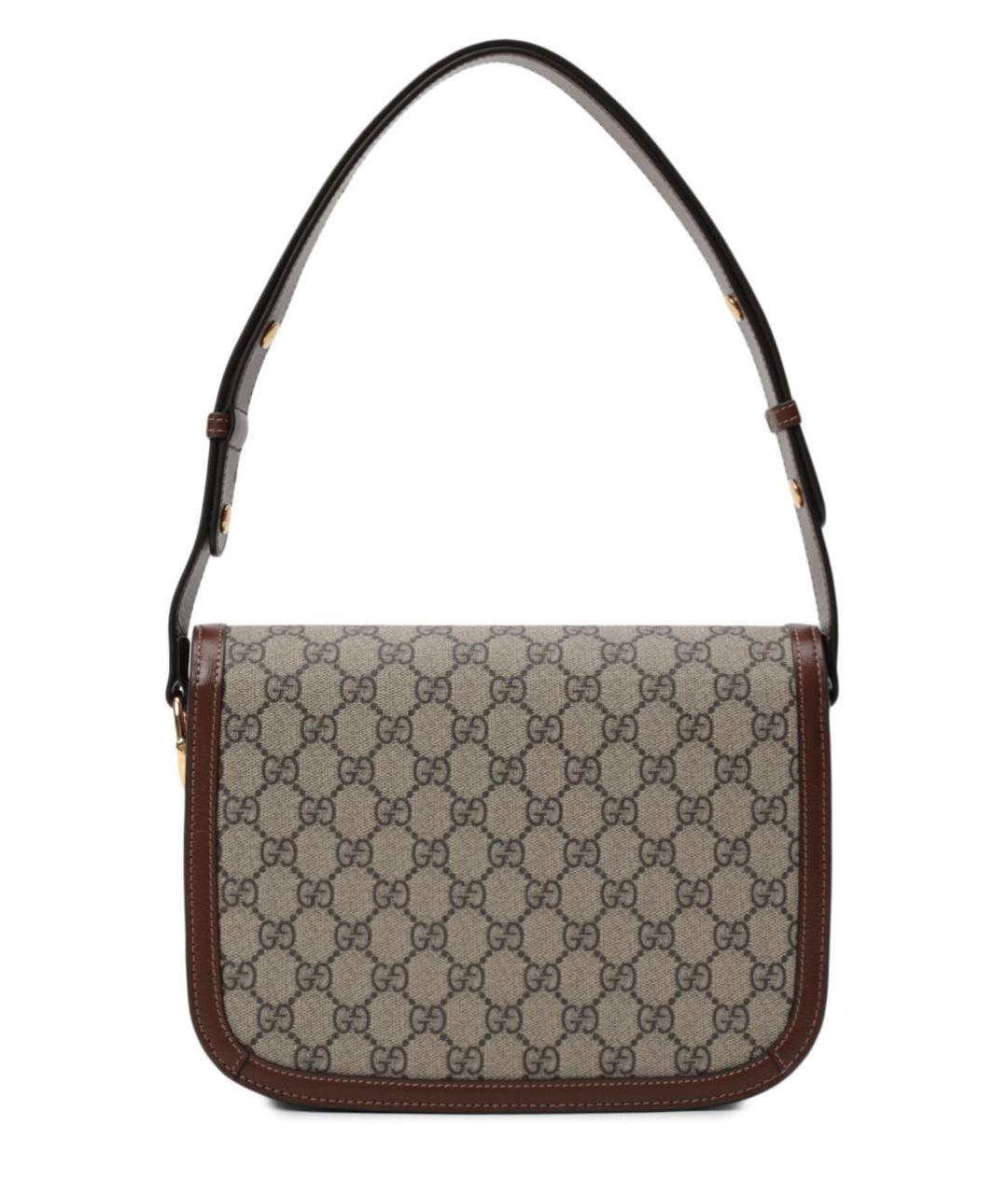 GUCCI Бежевая деним сумка через плечо, фото 3