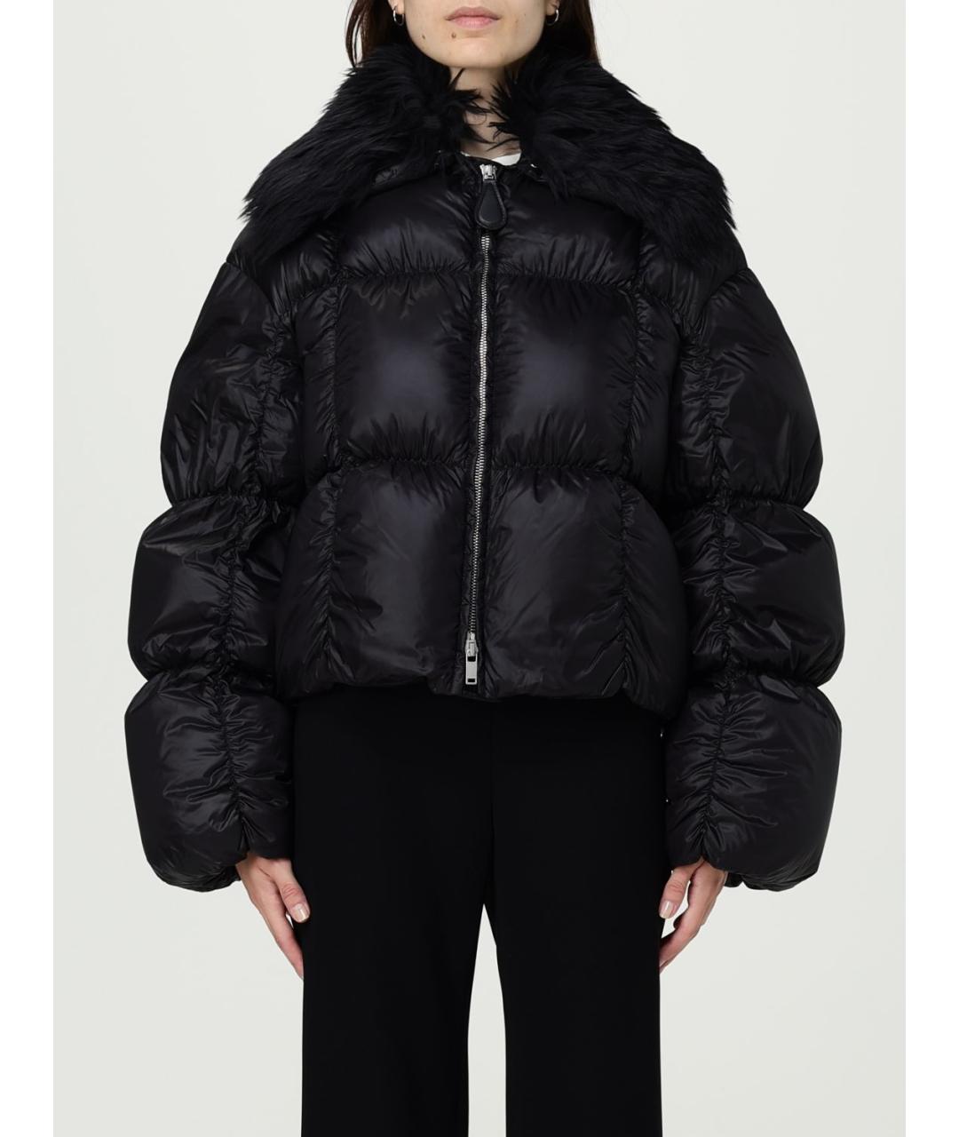 JIL SANDER Черный пуховик, фото 2