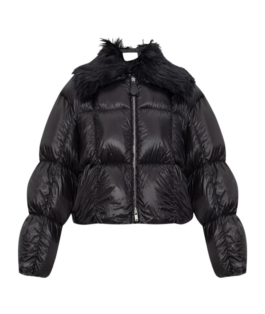 JIL SANDER Черный пуховик, фото 1