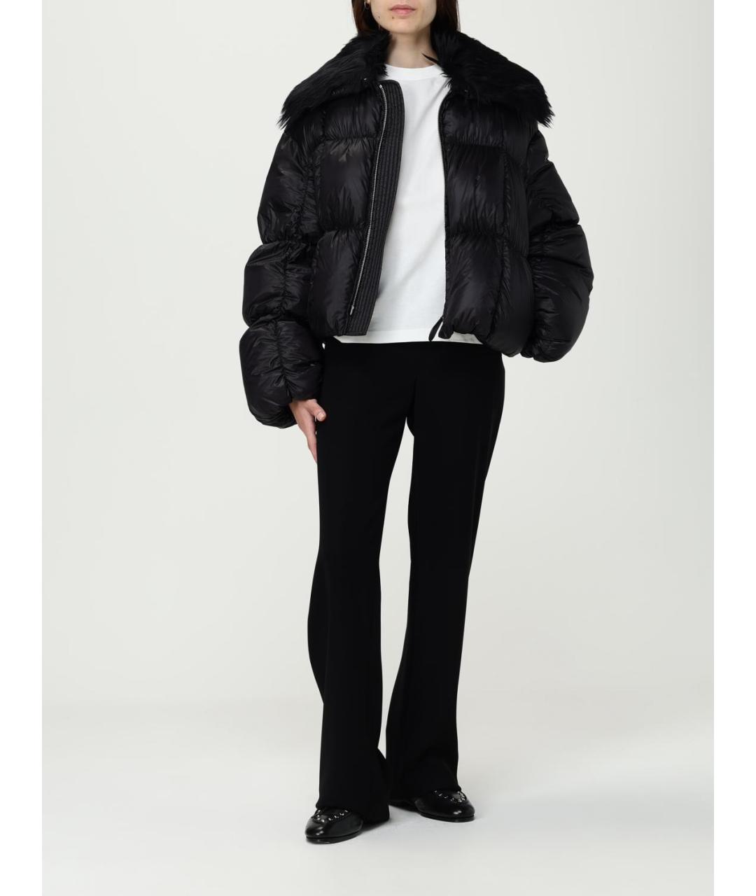 JIL SANDER Черный пуховик, фото 3