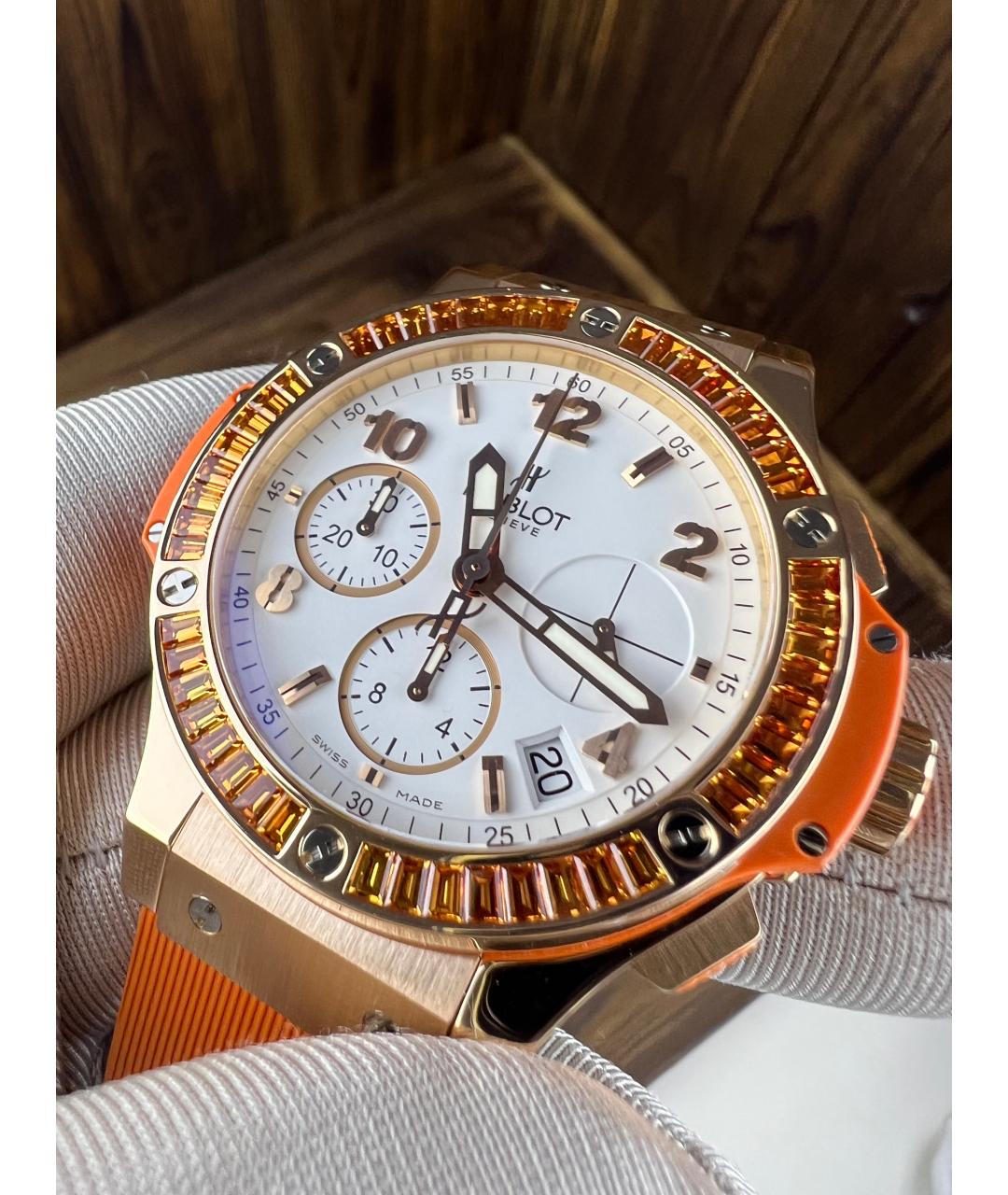 HUBLOT Золотые часы из розового золота, фото 3