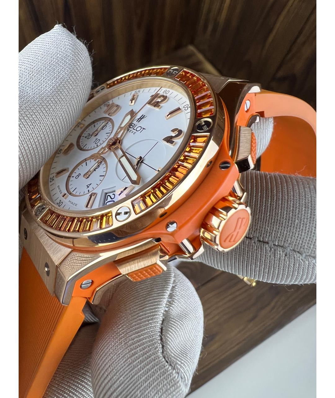 HUBLOT Золотые часы из розового золота, фото 4