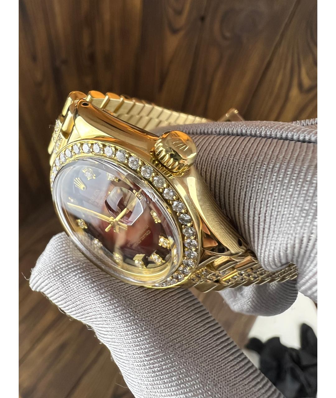 ROLEX Золотые часы из желтого золота, фото 4