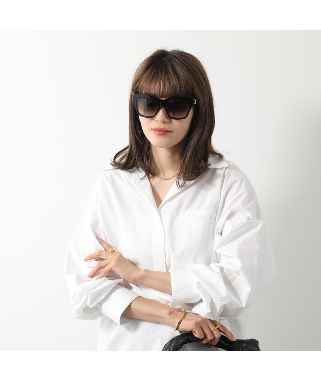 CELINE Черные пластиковые солнцезащитные очки, фото 6