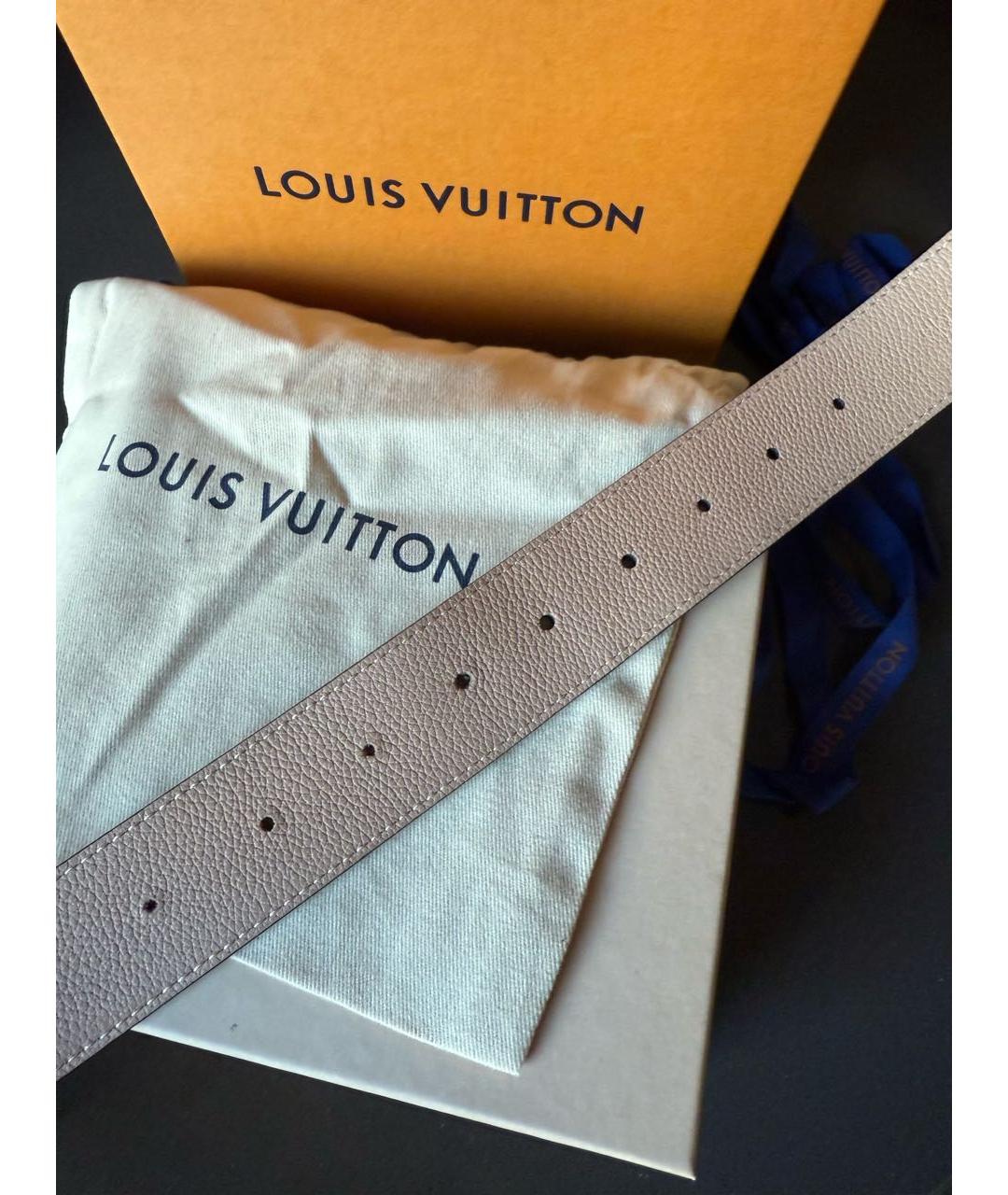 LOUIS VUITTON Коричневый ремень, фото 6