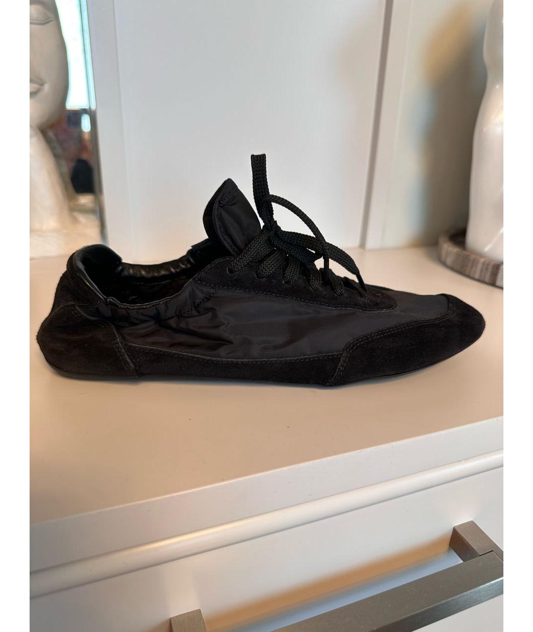 PRADA Черные кеды, фото 8