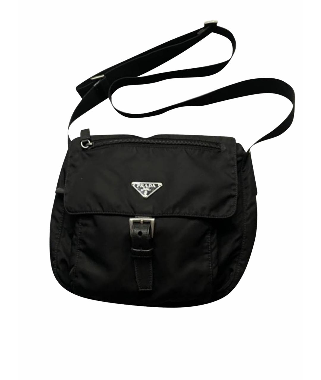 PRADA Черная сумка на плечо, фото 1