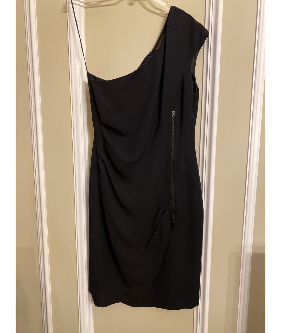 CHAPURIN Черное вискозное коктейльное платье, фото 5