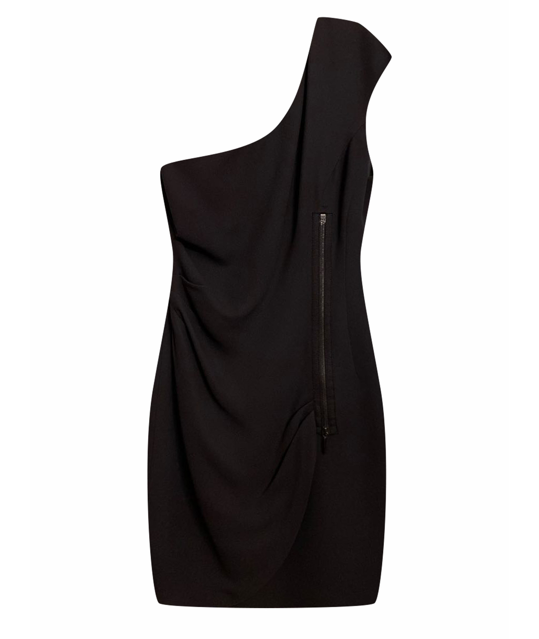 CHAPURIN Черное вискозное коктейльное платье, фото 1