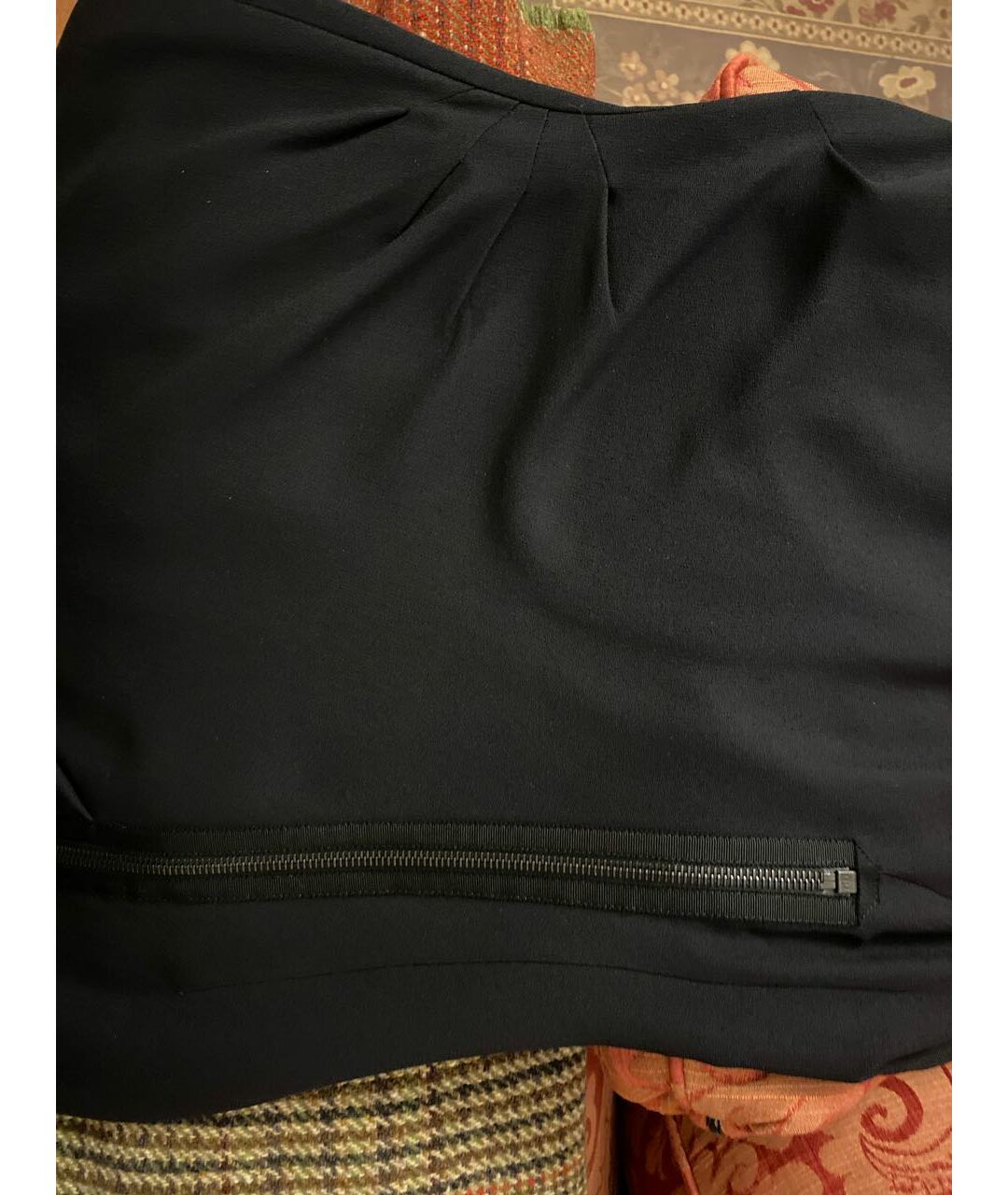 CHAPURIN Черное вискозное коктейльное платье, фото 4