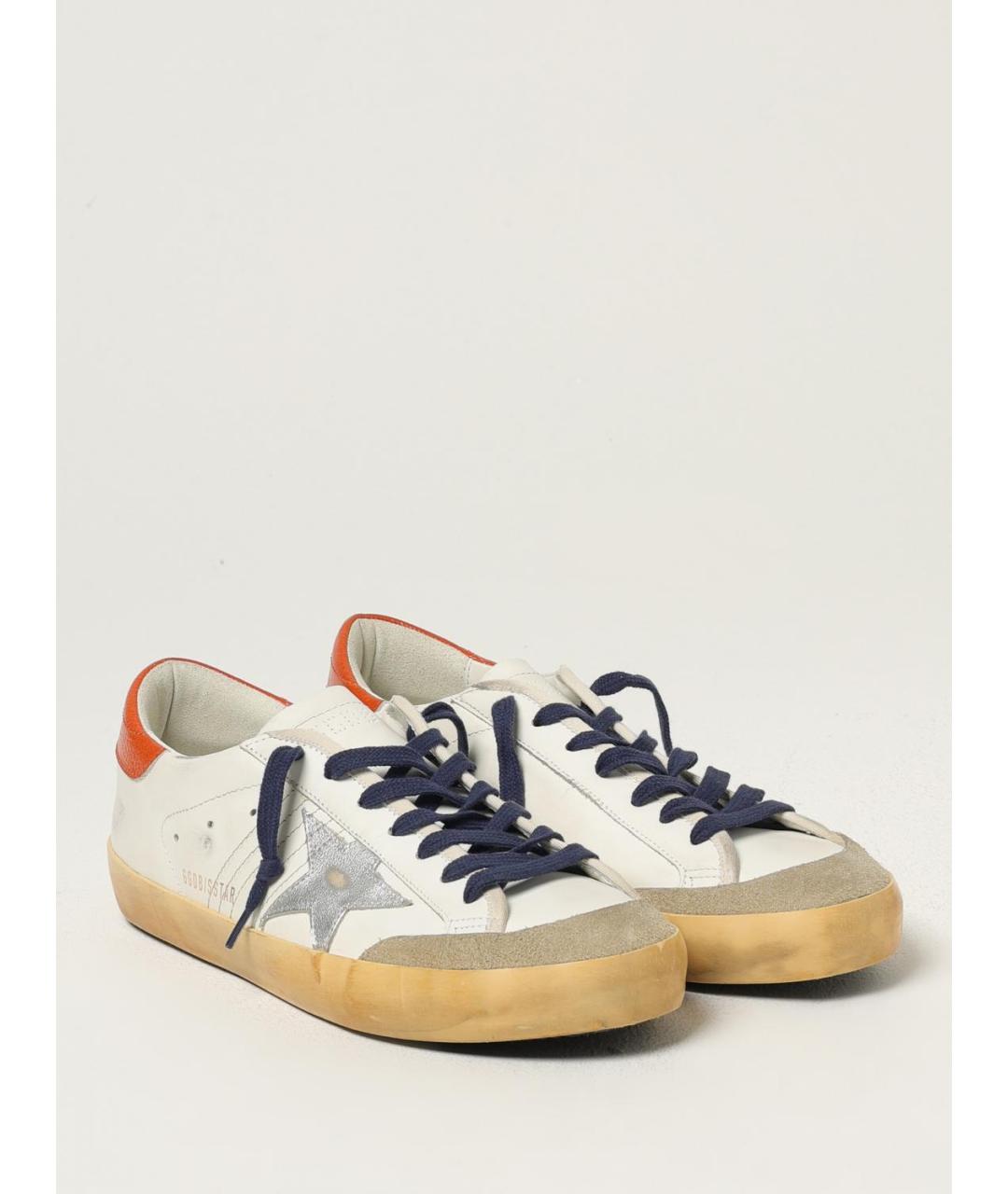 GOLDEN GOOSE DELUXE BRAND Мульти кожаные низкие кроссовки / кеды, фото 2