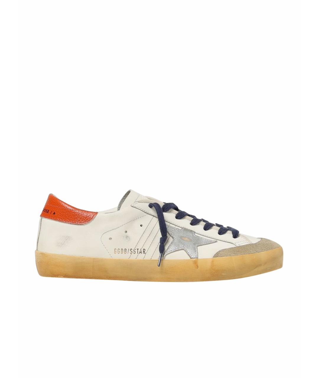 GOLDEN GOOSE DELUXE BRAND Мульти кожаные низкие кроссовки / кеды, фото 1