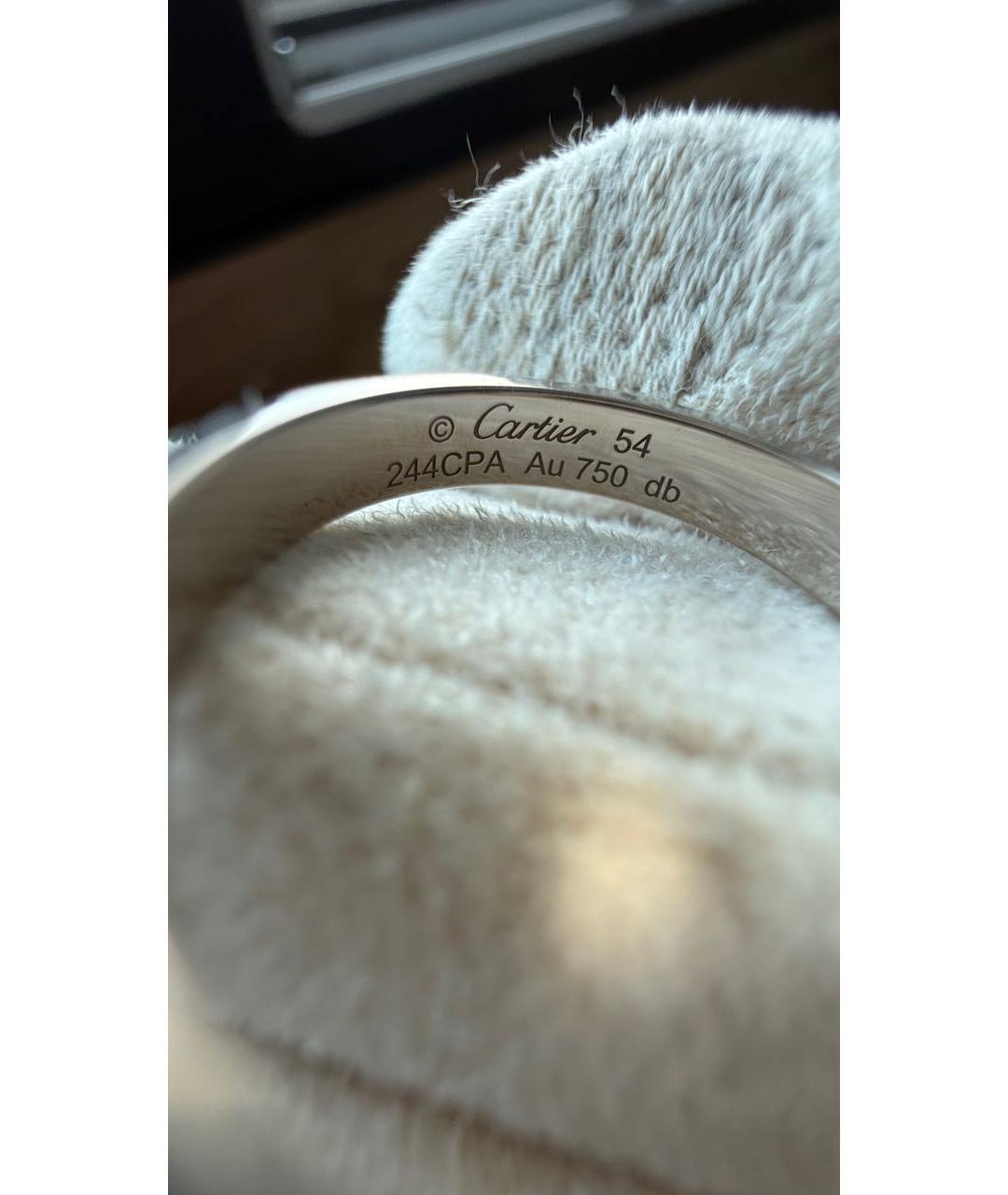 CARTIER Белое кольцо из белого золота, фото 5