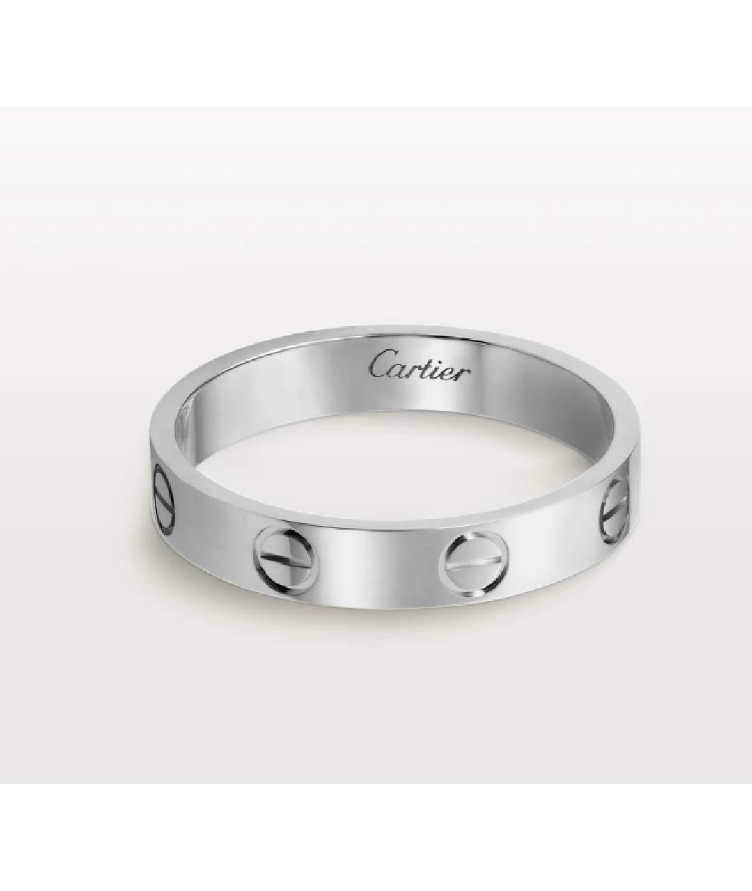 CARTIER Белое кольцо из белого золота, фото 10