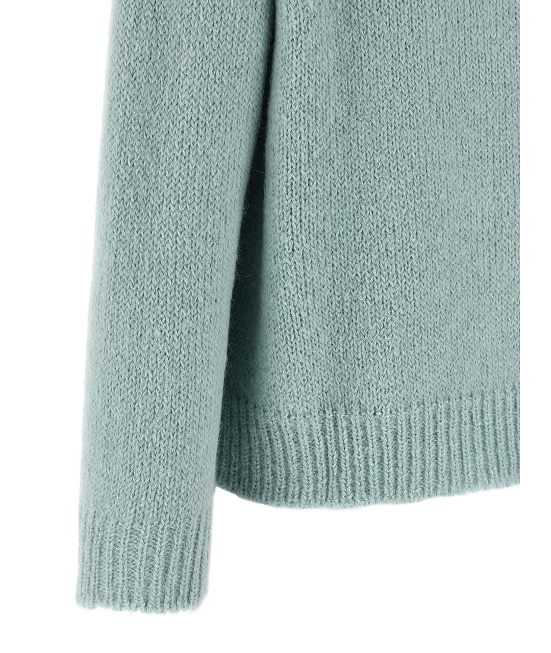 JIL SANDER Голубой джемпер / свитер, фото 4