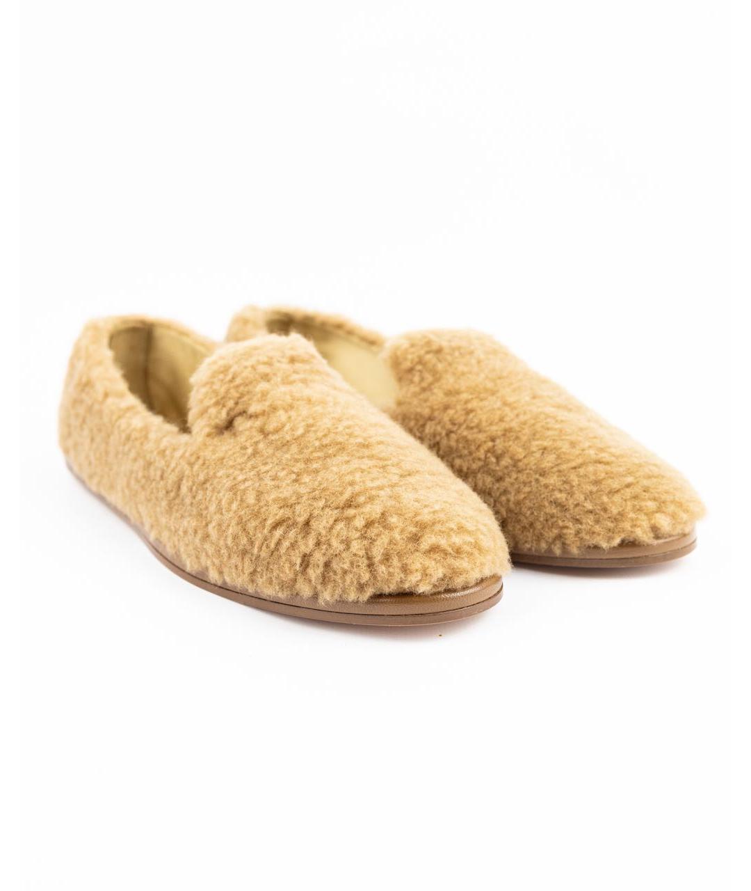 MAX MARA Горчичные лоферы, фото 5