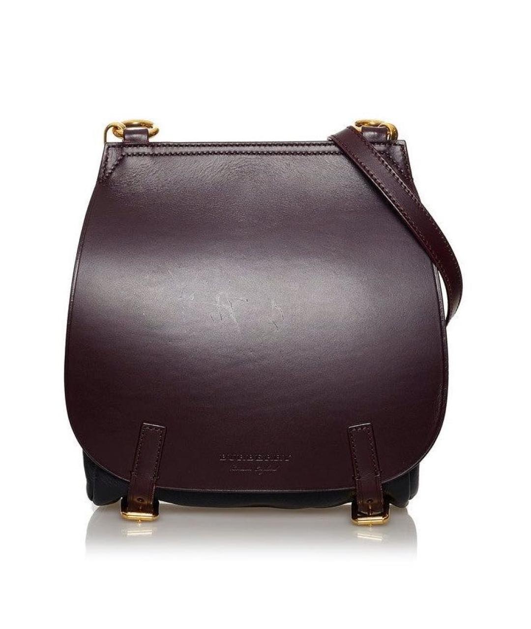 BURBERRY Мульти кожаная сумка через плечо, фото 9