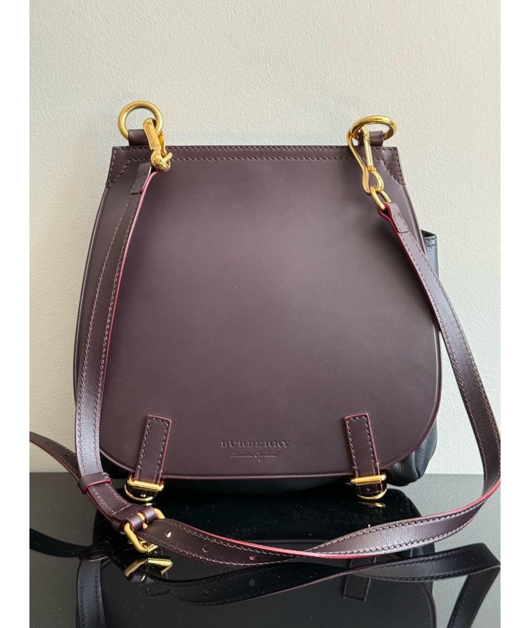 BURBERRY Мульти кожаная сумка через плечо, фото 2