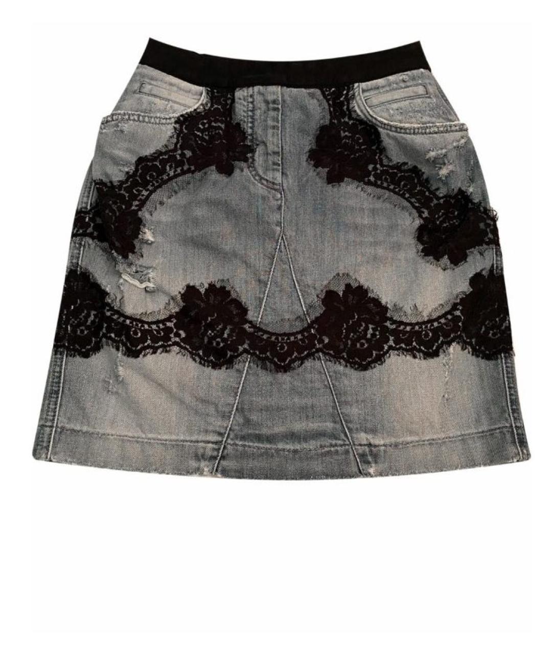 DOLCE&GABBANA Юбка мини, фото 7