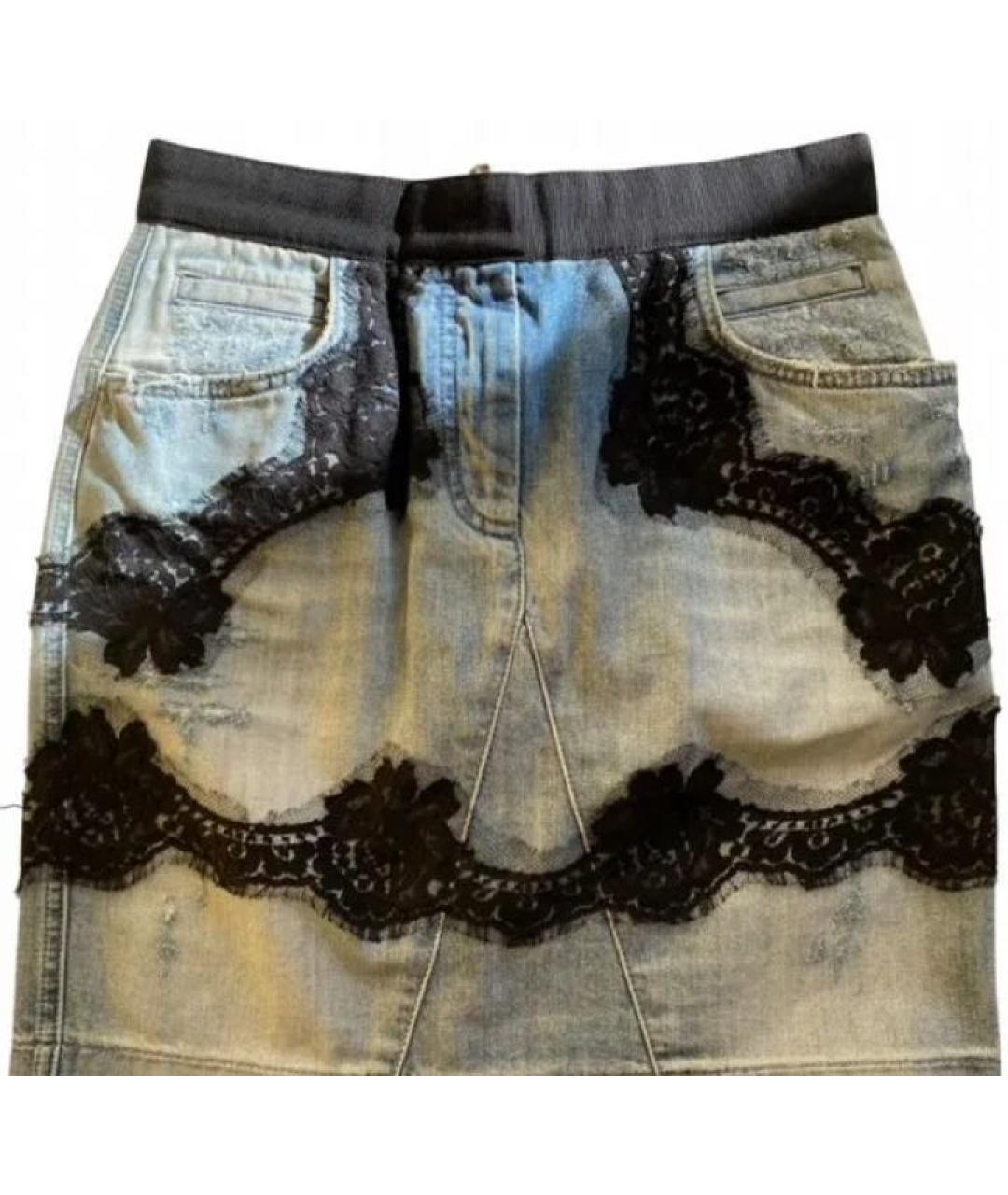 DOLCE&GABBANA Юбка мини, фото 3