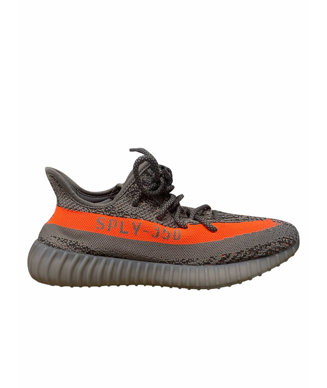 ADIDAS YEEZY Серые низкие кроссовки / кеды, фото 1