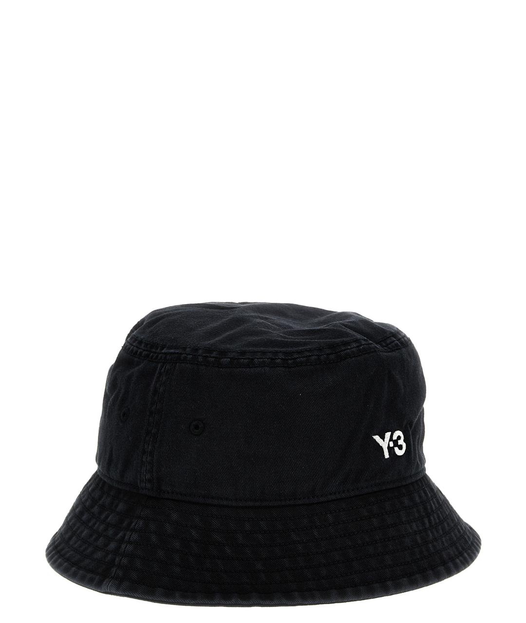 Y-3 Черная хлопковая кепка/бейсболка, фото 2