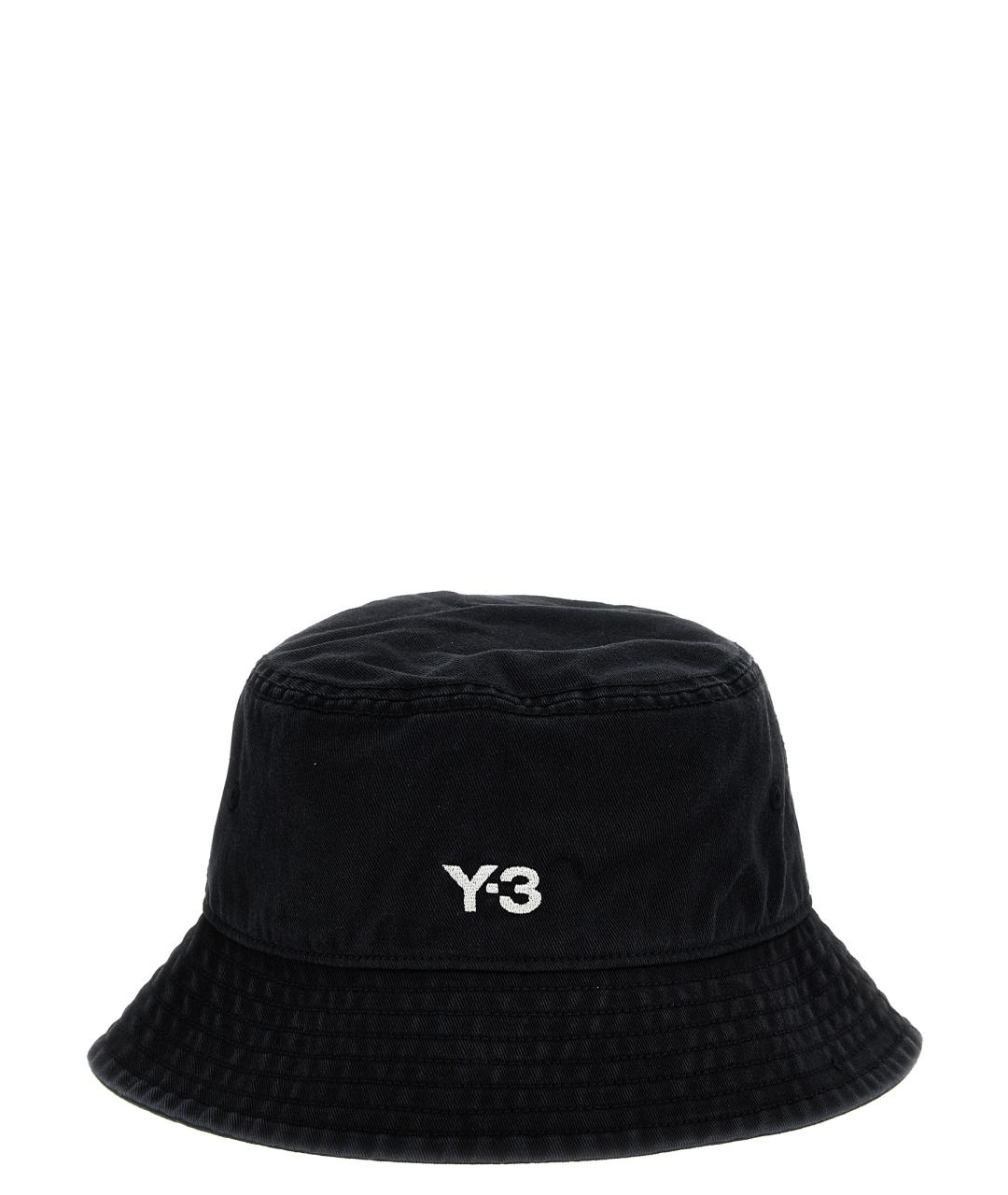 Y-3 Черная хлопковая кепка/бейсболка, фото 1