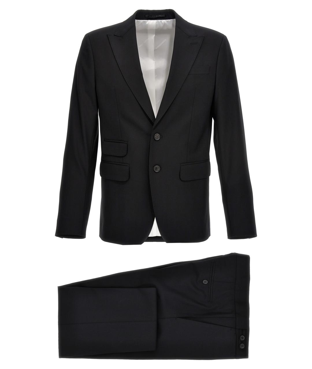 DSQUARED2 Черный классический костюм, фото 1