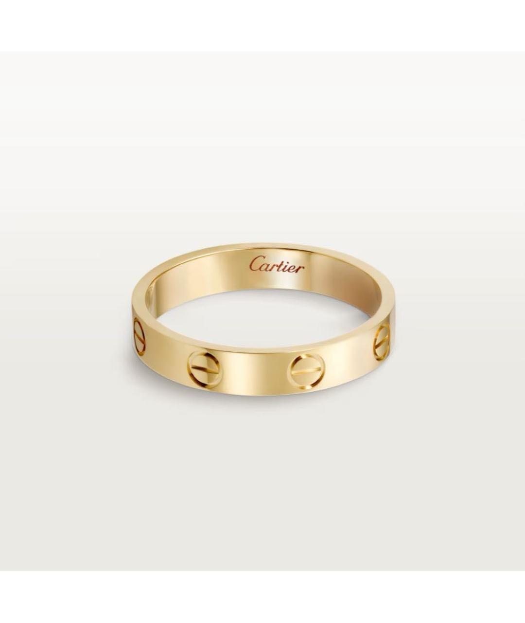 CARTIER Золотое кольцо из желтого золота, фото 3