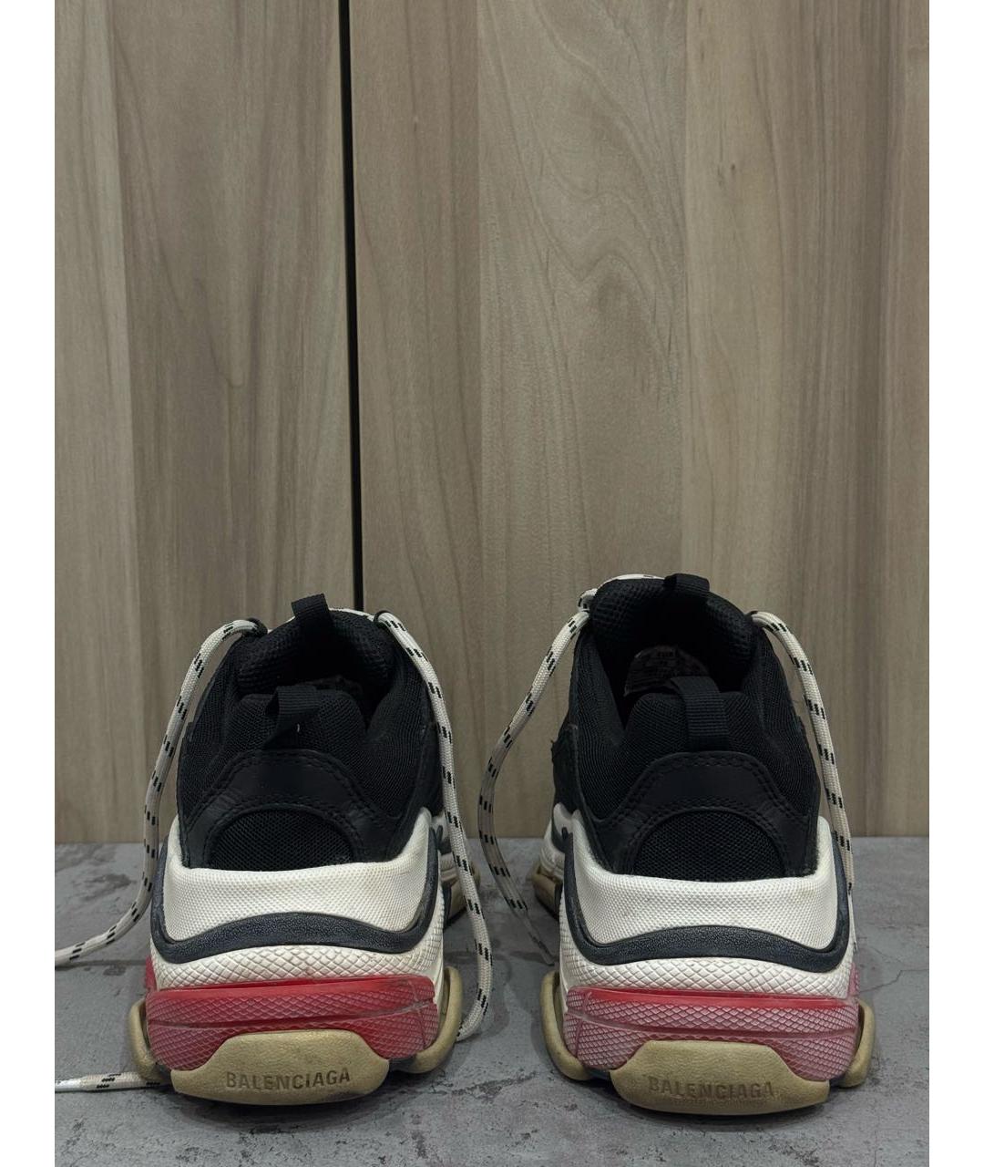 BALENCIAGA Черные кроссовки, фото 3