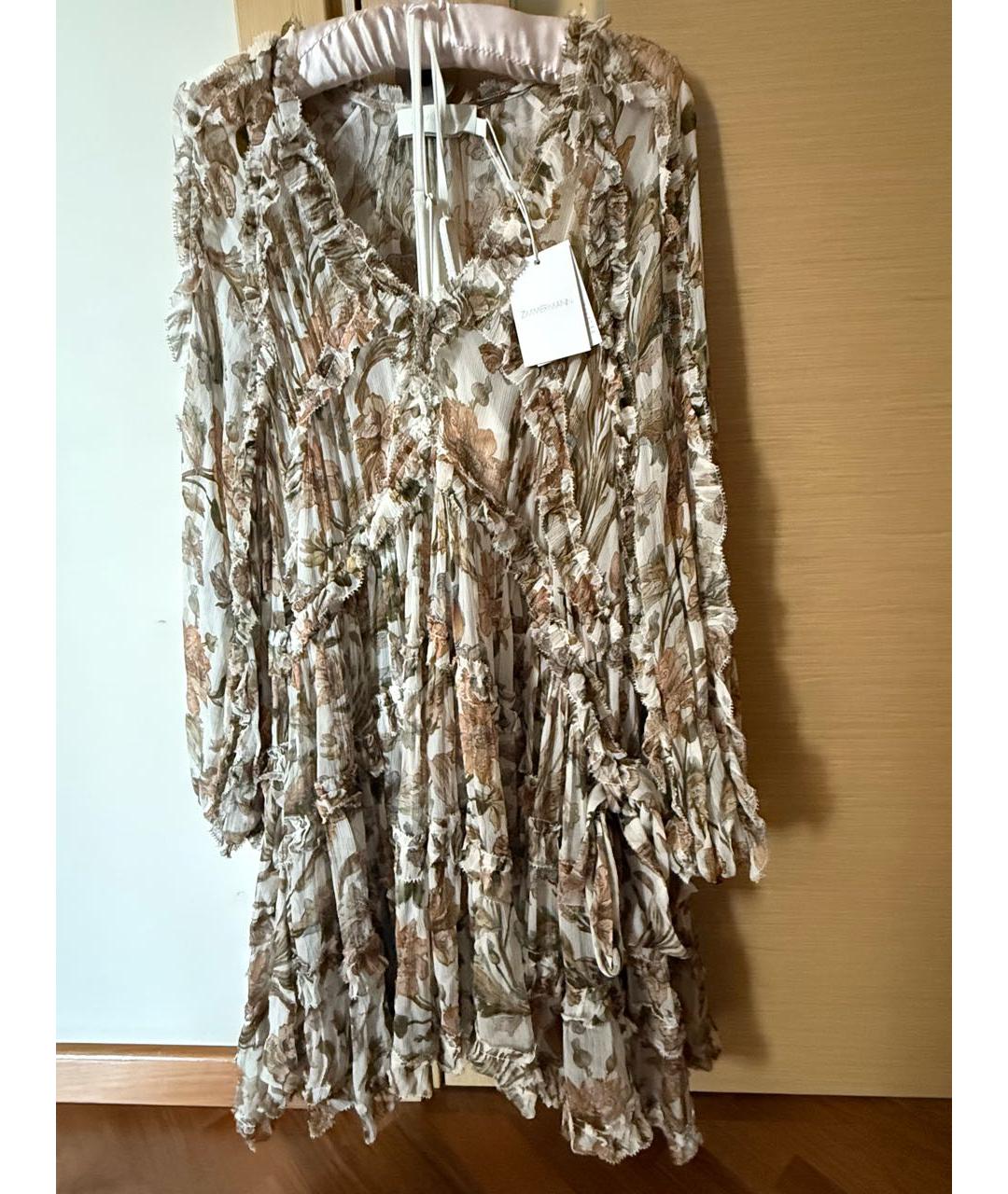 ZIMMERMANN Мульти вискозное повседневное платье, фото 5