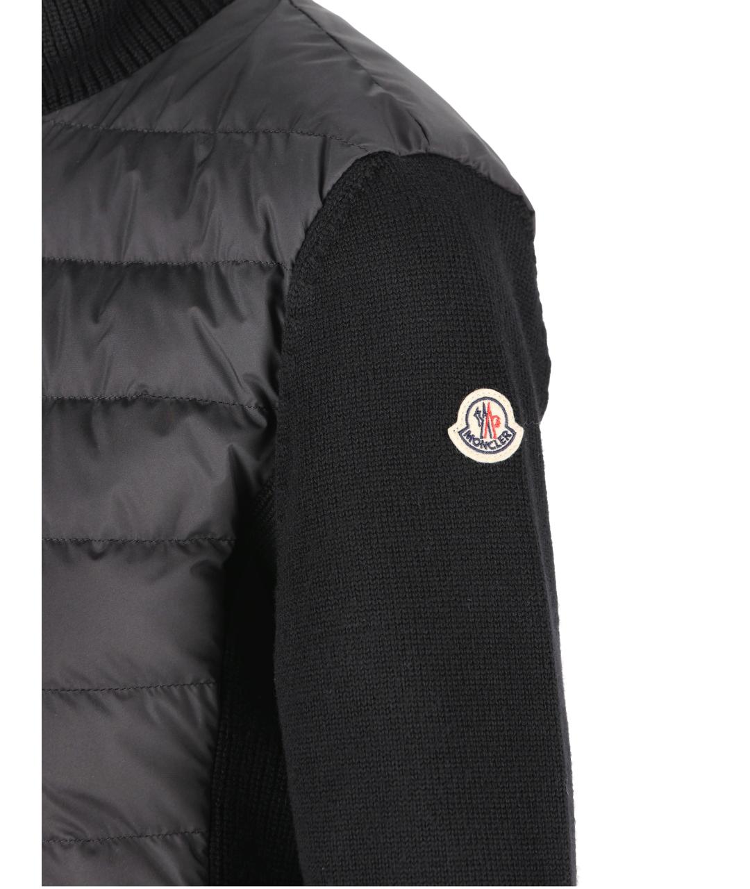 MONCLER Черный джемпер / свитер, фото 2