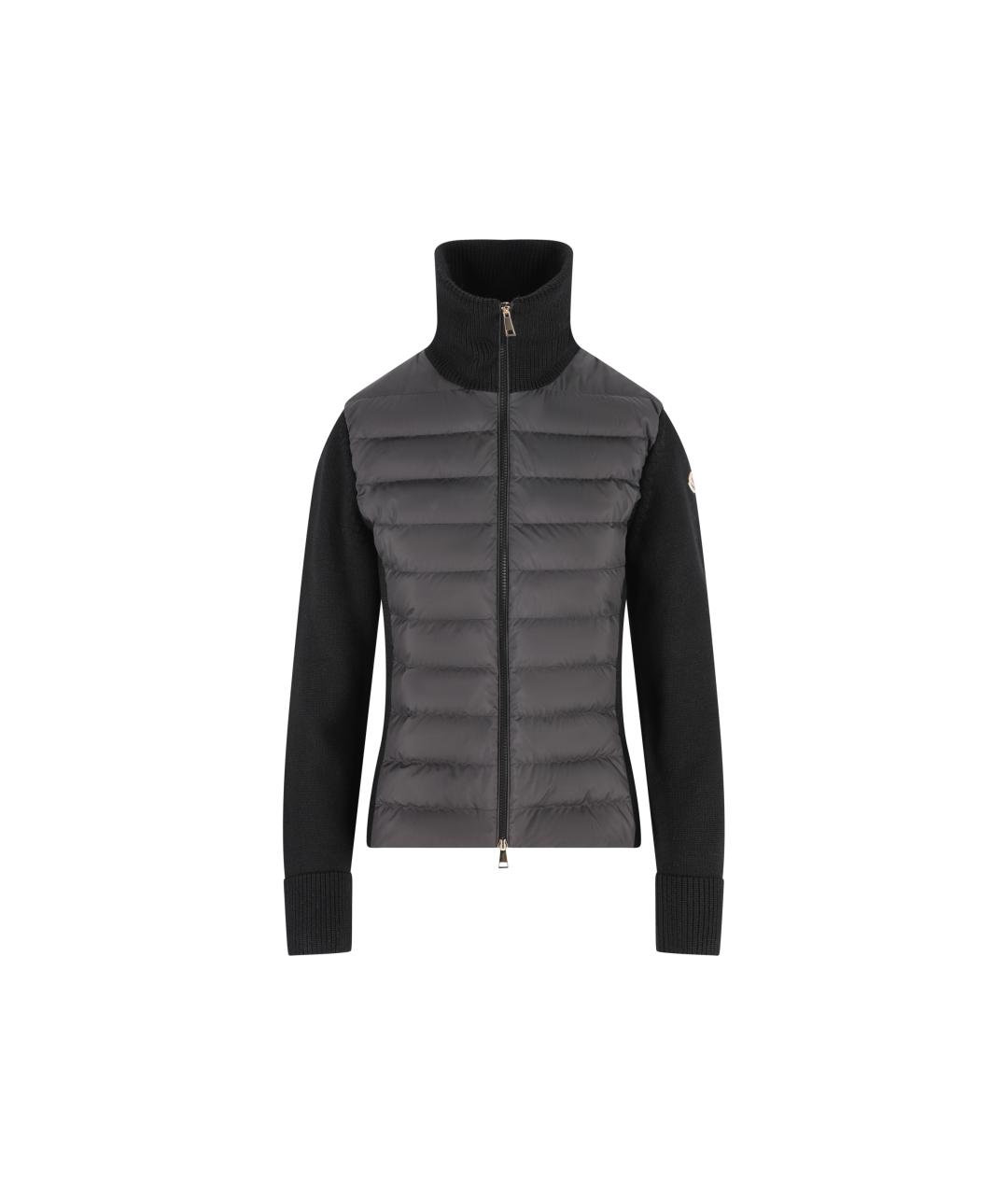 MONCLER Черный джемпер / свитер, фото 5
