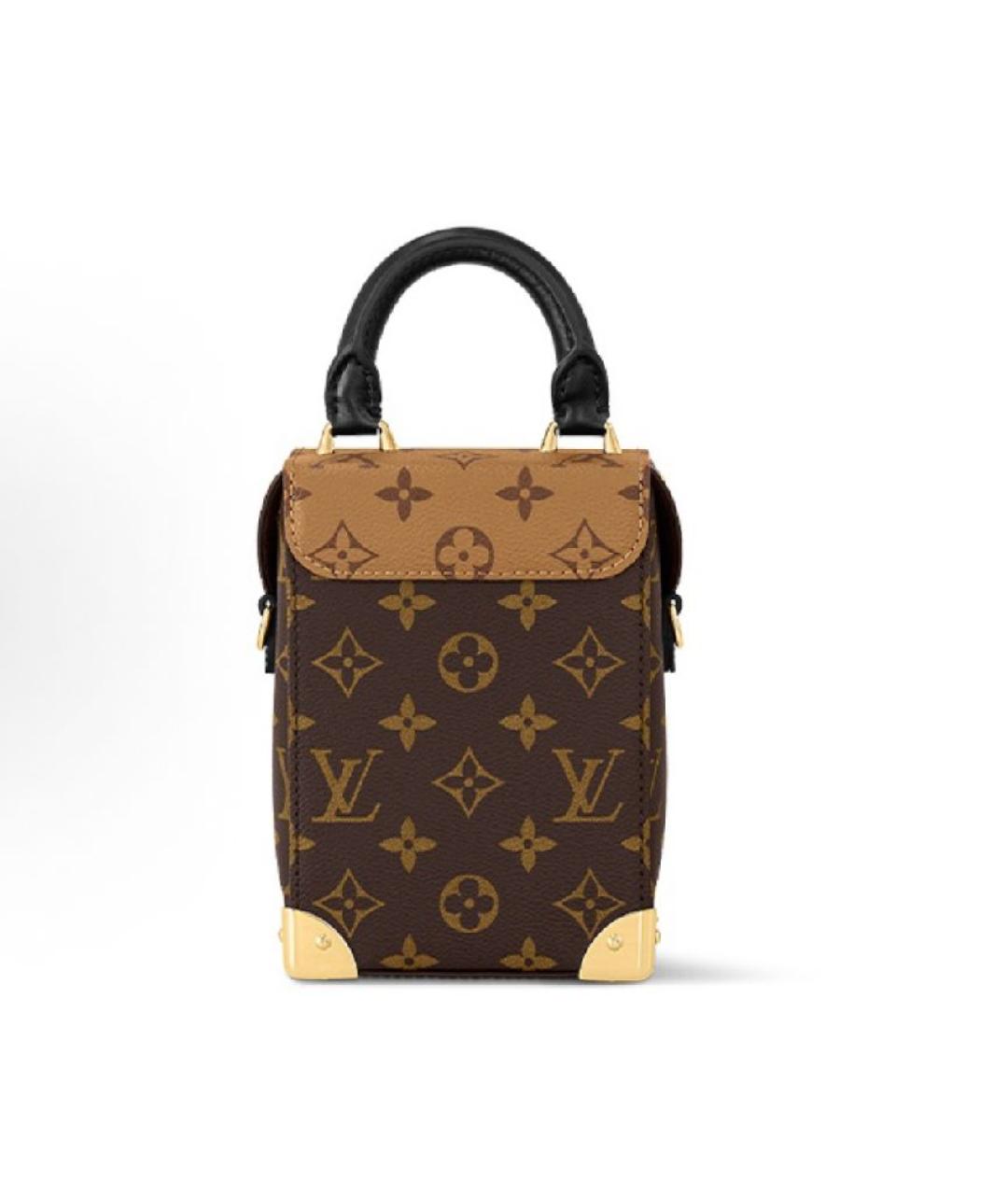 LOUIS VUITTON Кожаная сумка через плечо, фото 3