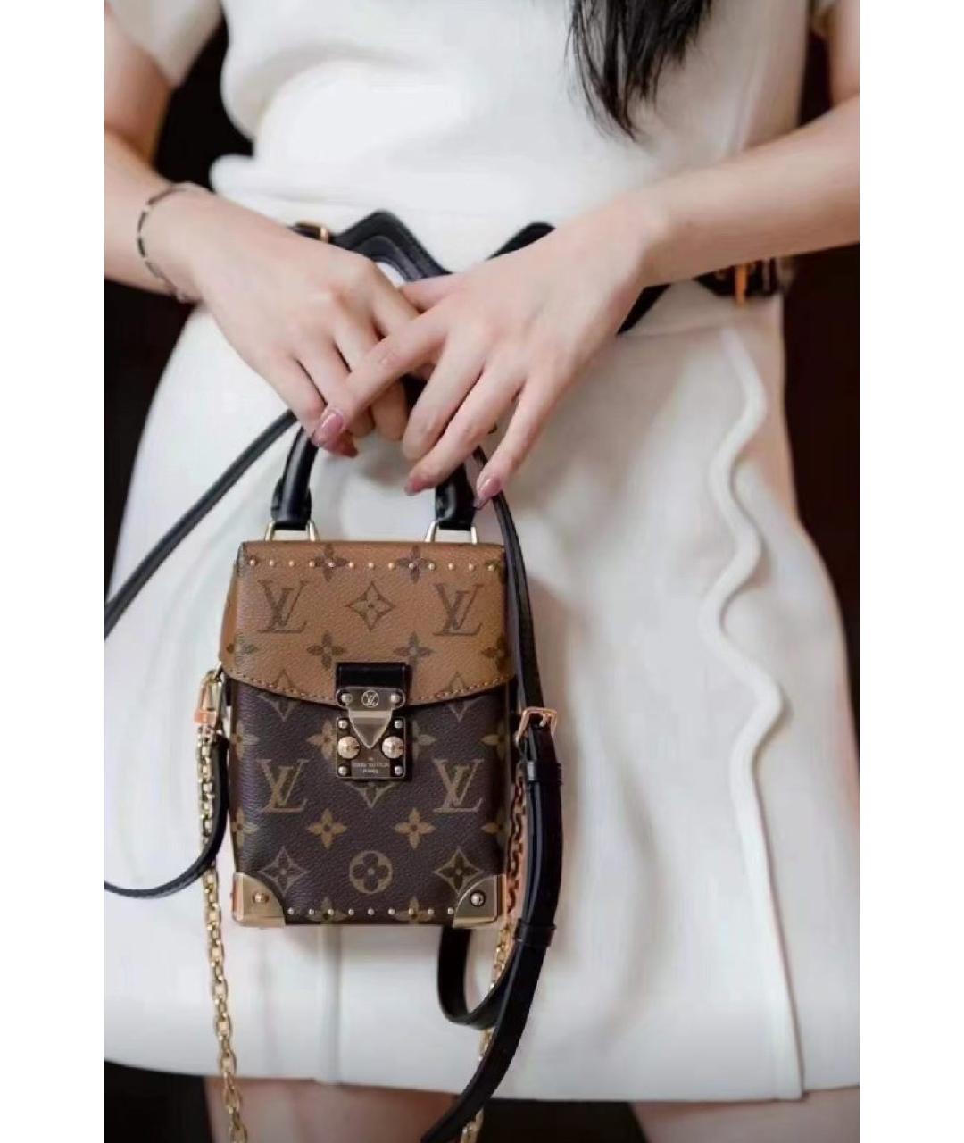 LOUIS VUITTON Кожаная сумка через плечо, фото 9