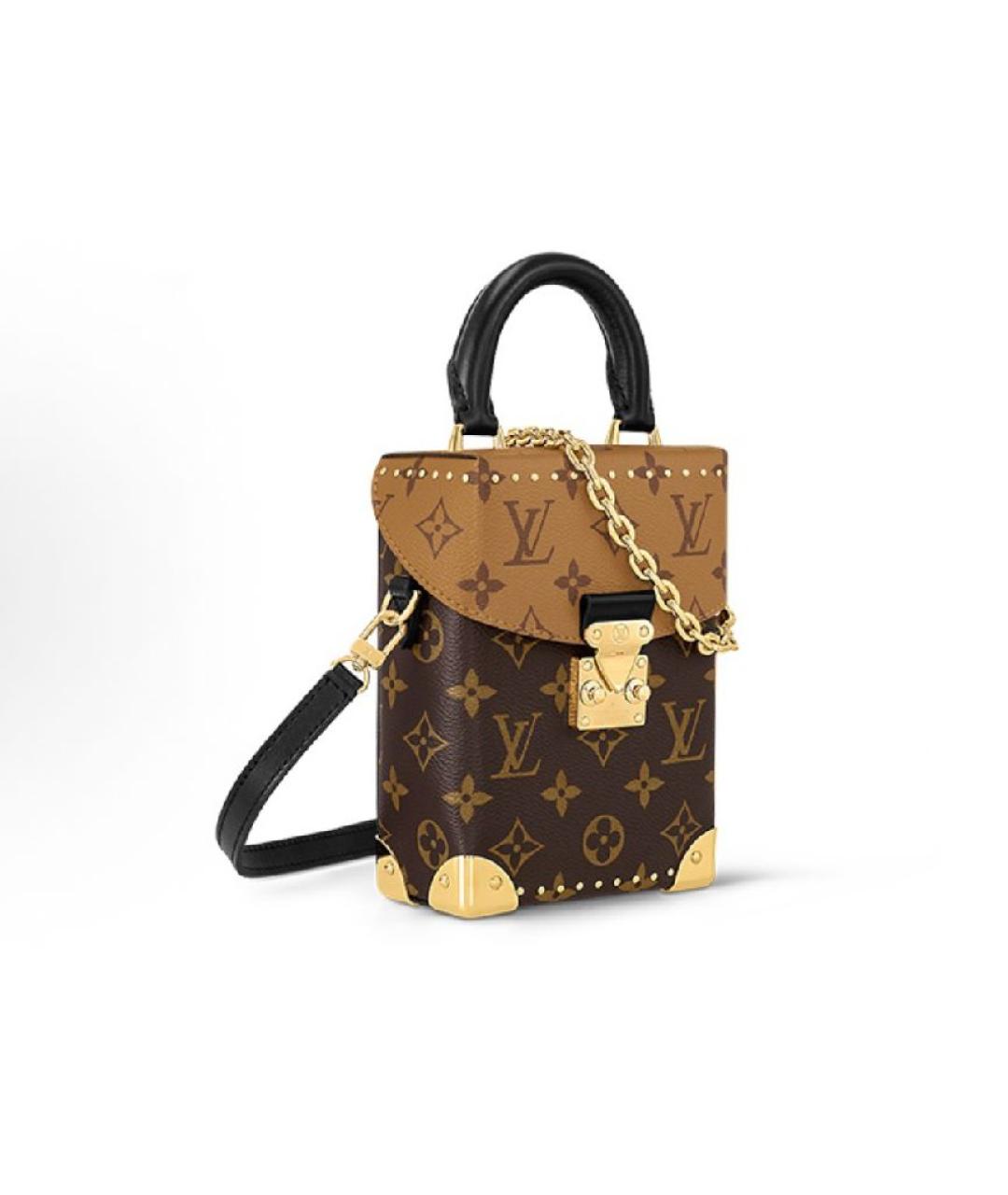 LOUIS VUITTON Кожаная сумка через плечо, фото 2