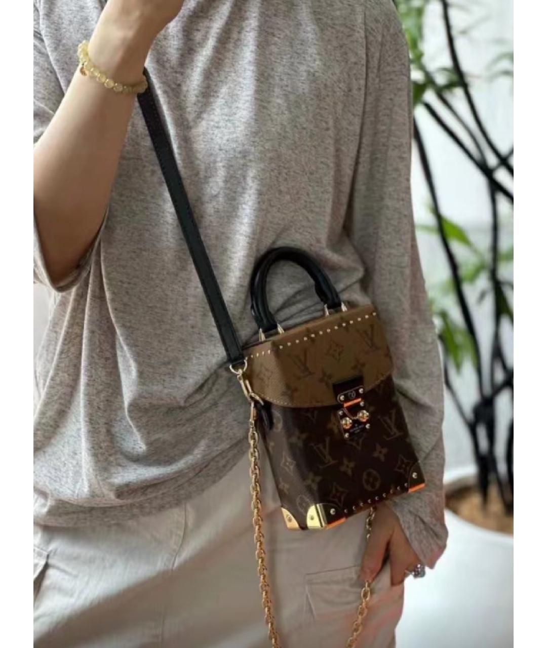 LOUIS VUITTON Кожаная сумка через плечо, фото 8