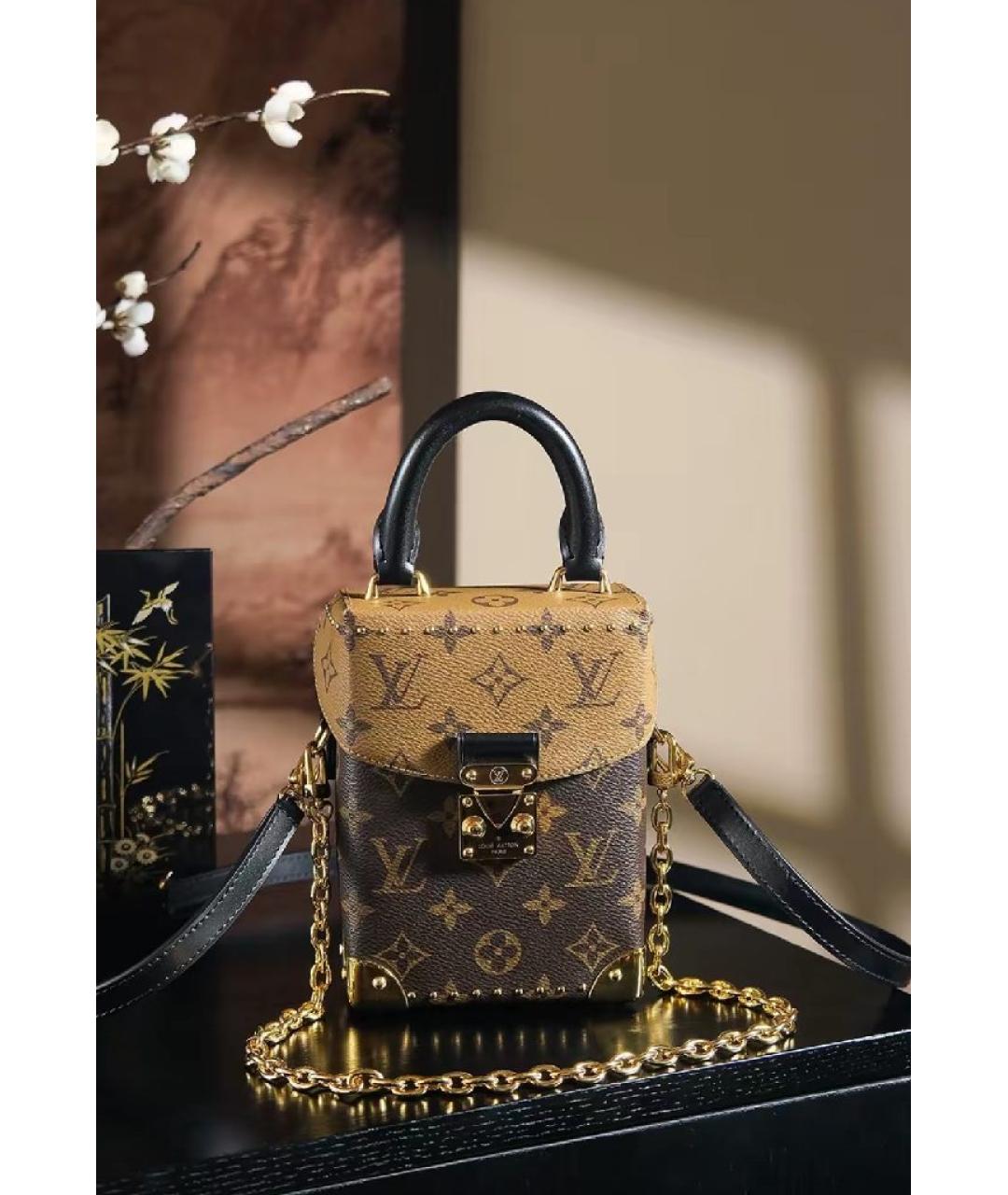 LOUIS VUITTON Кожаная сумка через плечо, фото 6