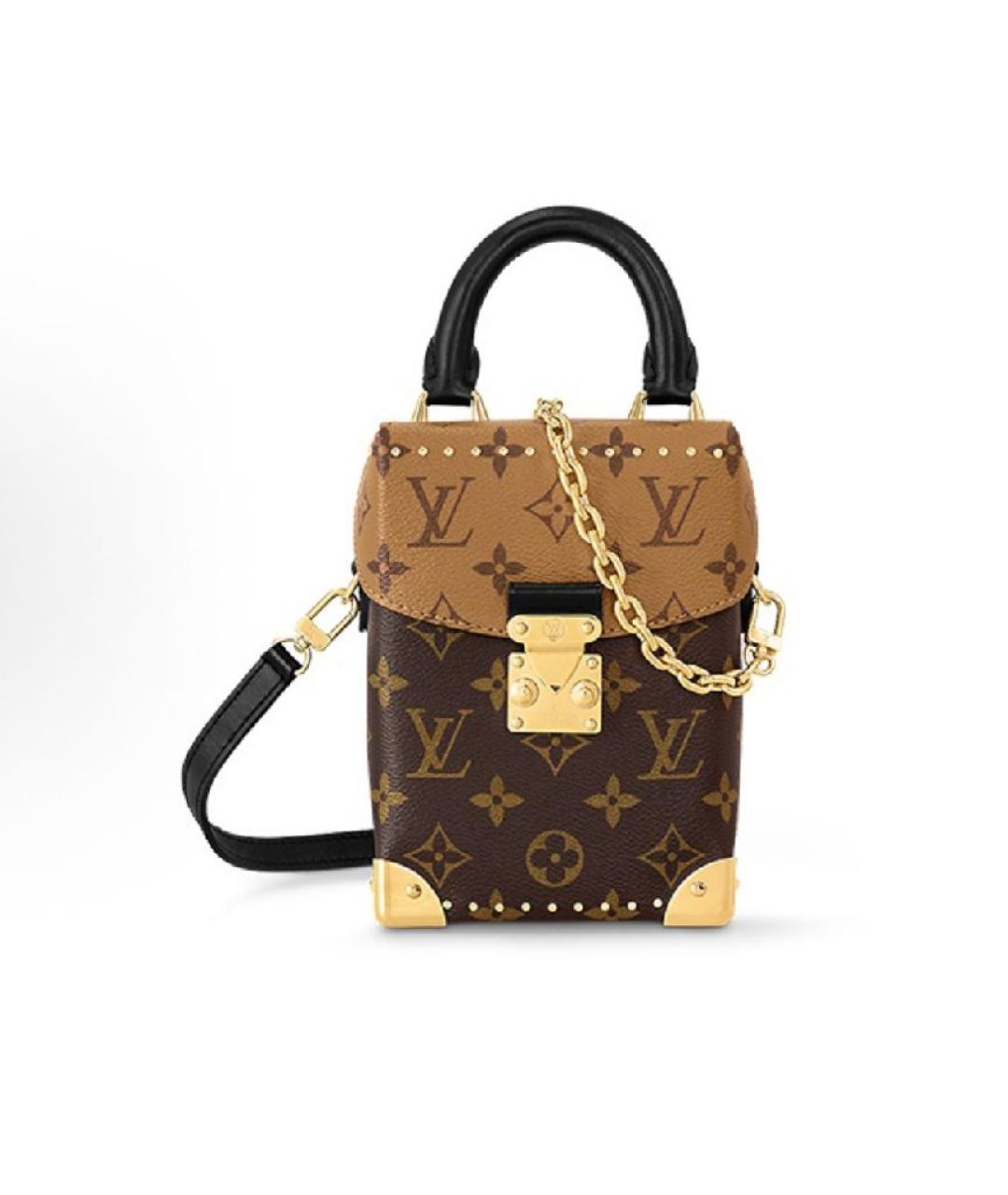 LOUIS VUITTON Кожаная сумка через плечо, фото 10