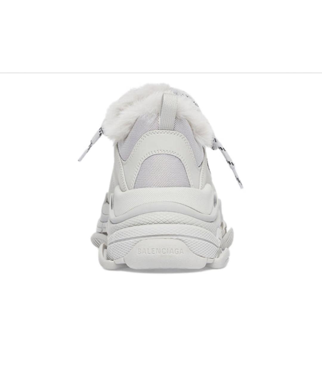 BALENCIAGA Серые кроссовки, фото 4