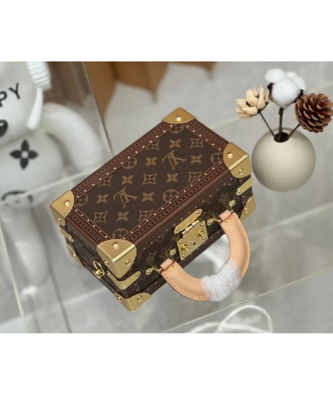 LOUIS VUITTON Кожаная сумка через плечо, фото 5