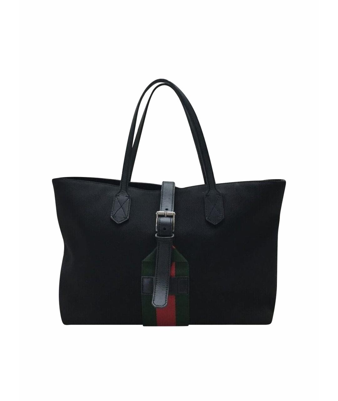 GUCCI Черная сумка с короткими ручками, фото 1
