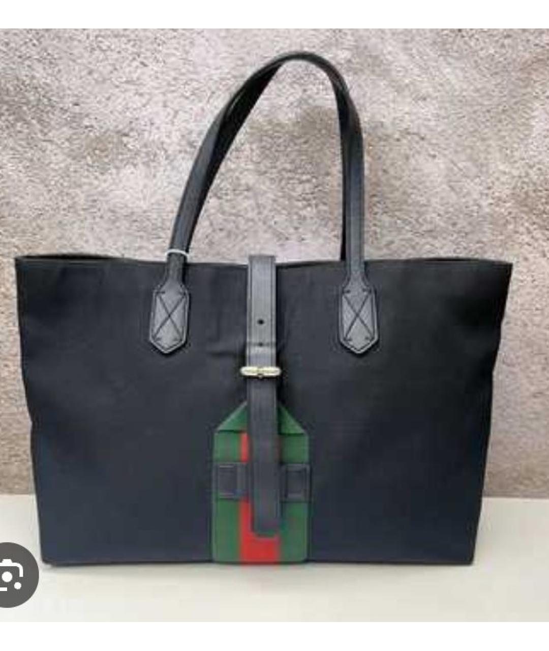 GUCCI Черная сумка с короткими ручками, фото 4