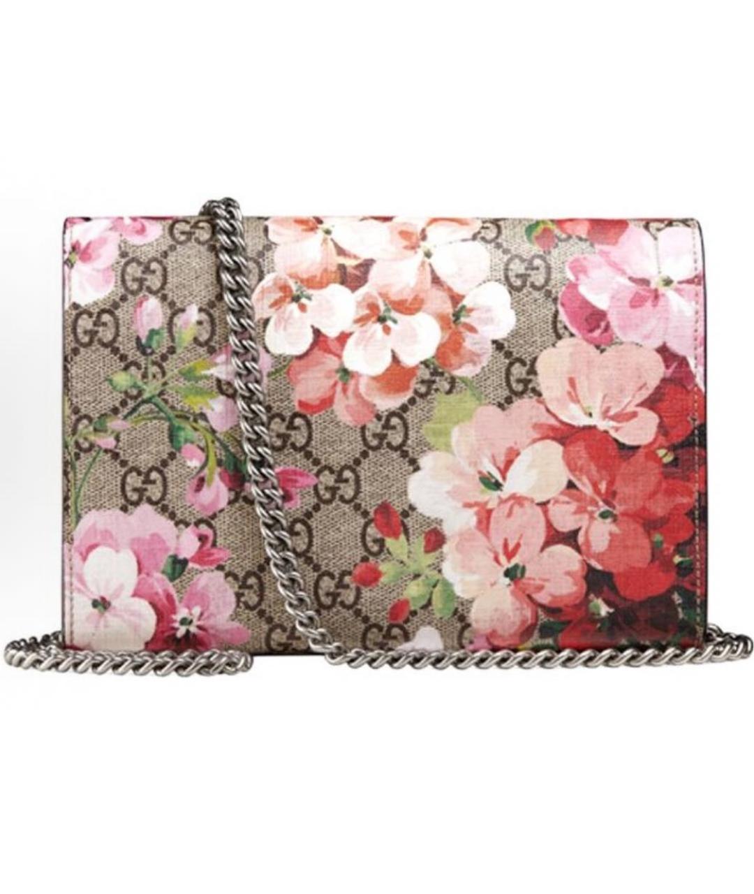 GUCCI Бежевая тканевая сумка через плечо, фото 3