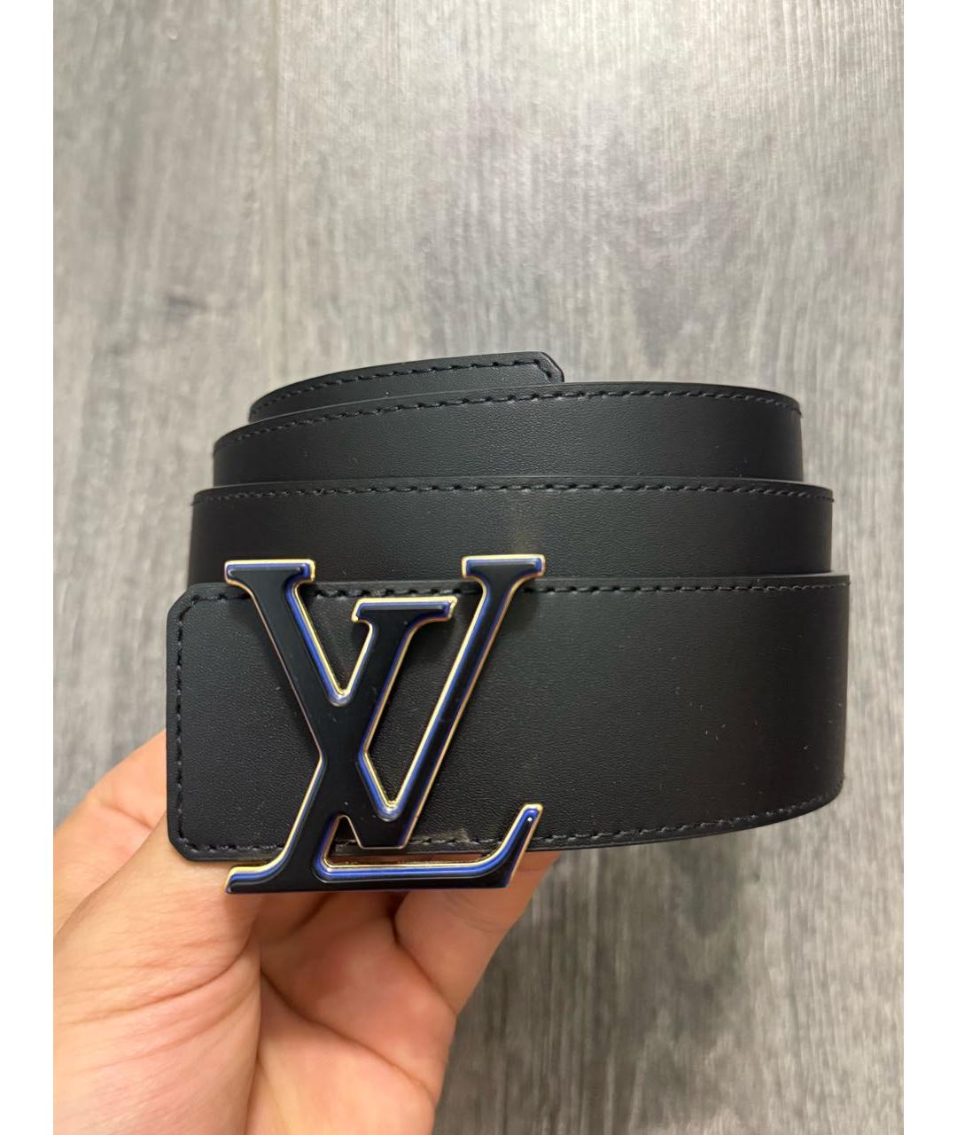LOUIS VUITTON Черный ремень, фото 2