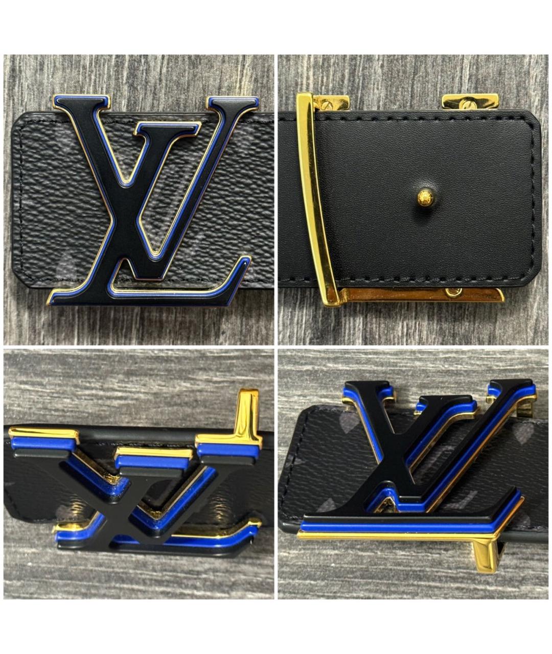 LOUIS VUITTON Черный ремень, фото 3