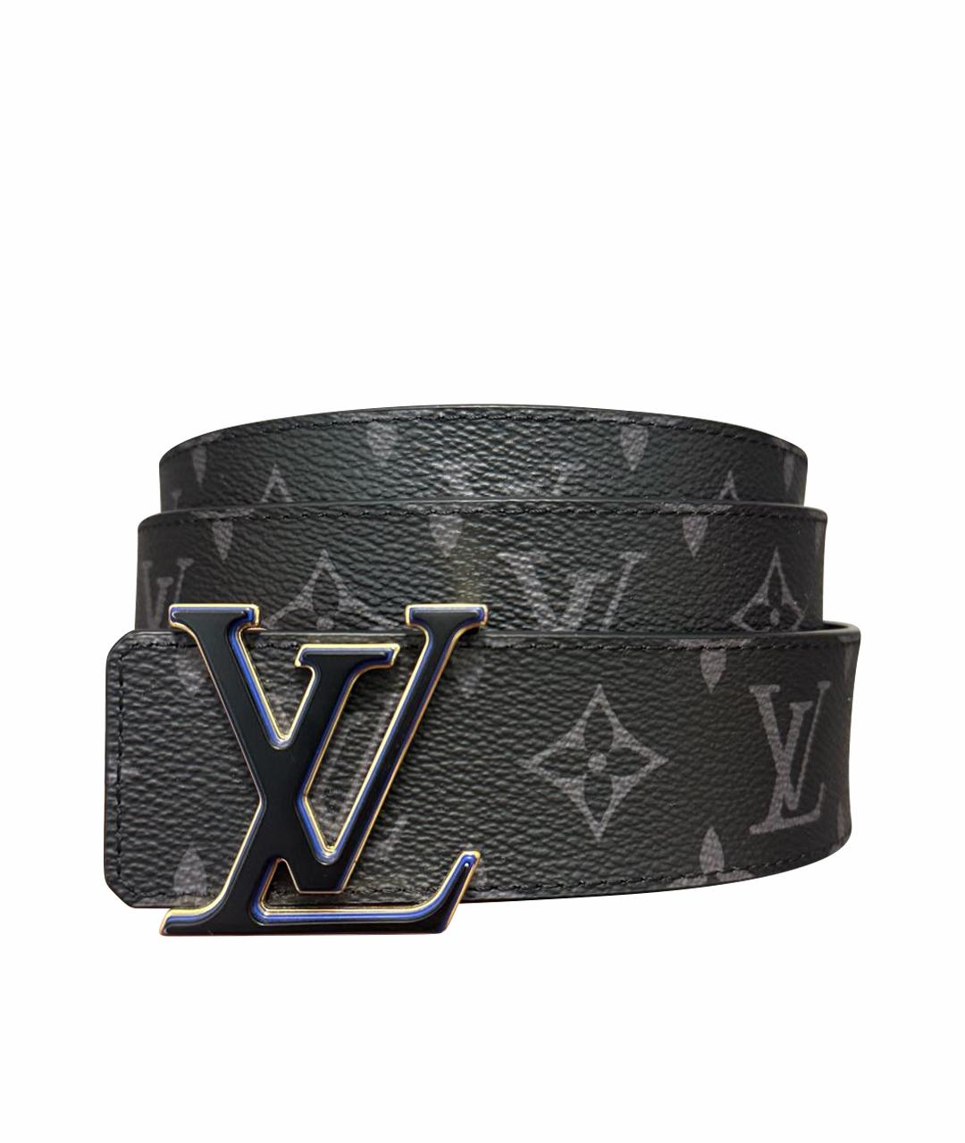 LOUIS VUITTON Черный ремень, фото 1