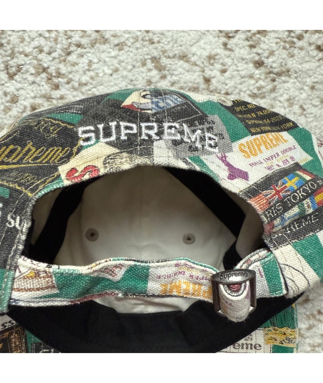 SUPREME Хлопковая кепка/бейсболка, фото 3